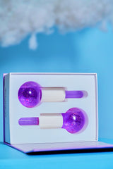 2pcs Beauty Ice Globes Facial Roller
